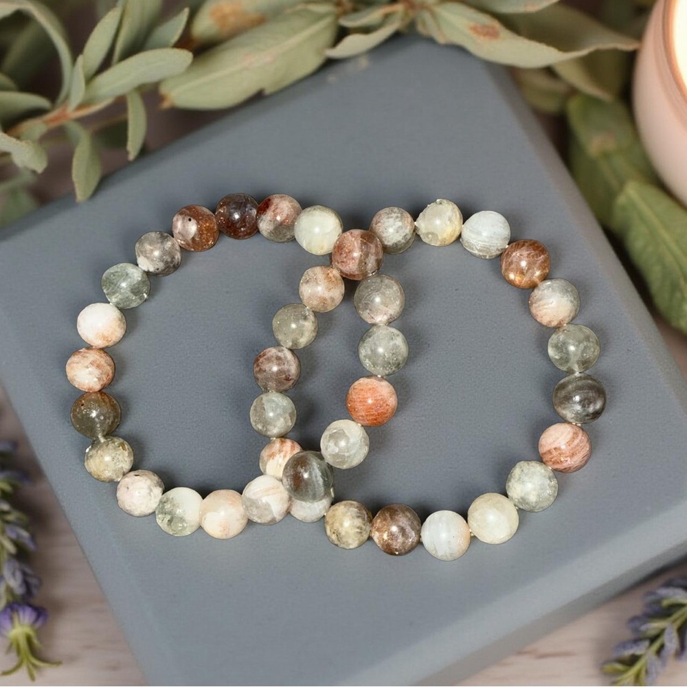 🆕 10mm Arusha Sunstone Bracelet ✨ ☀️